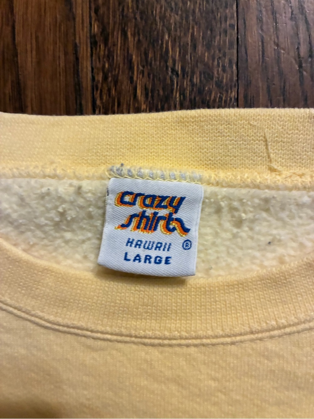 Vintage crazy shirts adopt a cat sweatshirt size large - Picture 4 of 4